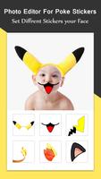 Photo Editor for Poke stickers Affiche
