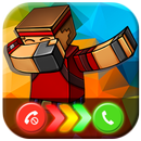 Caller Skins for Pixel Gun 3D - Color Phone Flash APK