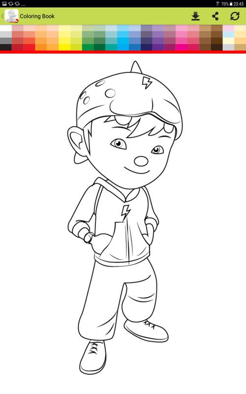 Mewarnai Boboiboy Golam Mewarnai Upin Ipin Cara Mewarnai Boboiboy Galaxy Api Blaze Anak Sd Mudah Diikuti Ubuntubalikpapan