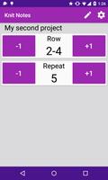 Knit Row Counter (Knit Notes) screenshot 3