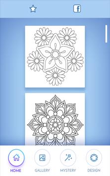 Bunga mewarnai mandala buku for Android - APK Download
