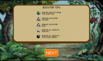 Match 3 Spiel Jungle Gems Screenshot 2