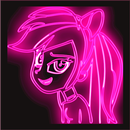 Glow Draw Equestaria Paint APK