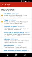 3 Schermata Colchonero Atlético Madrid fan