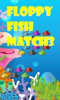 Floppy Fish Match 3 Jewels Quest Affiche