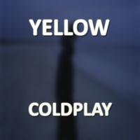 Yellow MP3MusicLyrics Coldplay Affiche