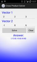 Vector Cross Product capture d'écran 1