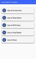 Translate English Meaning Sentence Words To Hindi screenshot 1