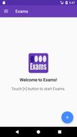 Exams - For bubble sheet exam پوسٹر