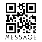 QR Code Message icône
