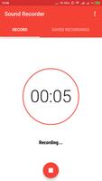Voice Recorder 2018 Free captura de pantalla 1