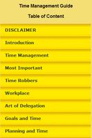 Time Management Guide poster