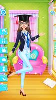 College Girls School:Dress up Makeup Game For Girl screenshot 2