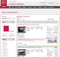 Collins Nissan captura de pantalla 1