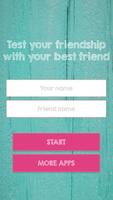 Best Friend Friendship Test постер