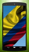 Colombian Flag Live Wallpaper Affiche