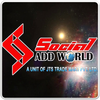 Social Add World Zeichen