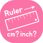 Ruler(자, 눈금자) simgesi