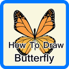 Draw Butterfly Step By Step icône