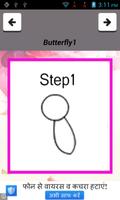 Draw Butterfly Step By Step imagem de tela 1