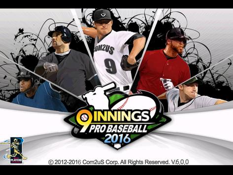 9 Innings: 2016 Pro Baseball APK banner