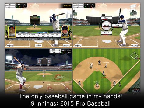 9 Innings: 2016 Pro Baseball APK banner