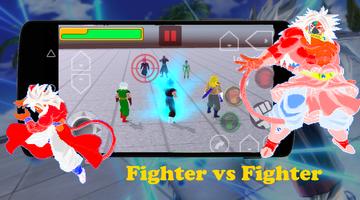 Super Saiyan Goku 3D Fighter captura de pantalla 1