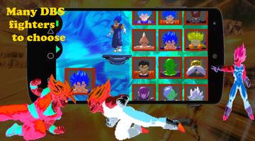 Super Saiyan Goku 3D Fighter captura de pantalla 2