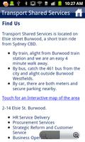 برنامه‌نما TfNSW Transport Shared Service عکس از صفحه
