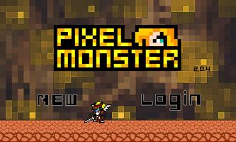 Pixel Monster Cartaz