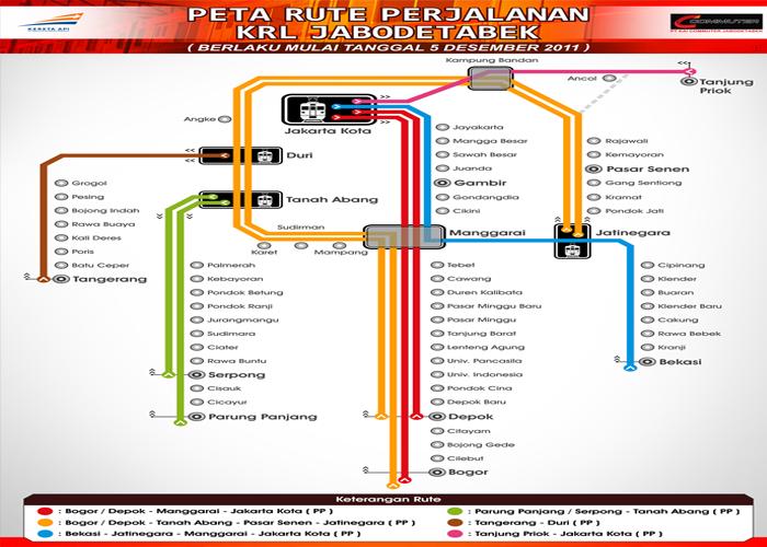 Jadwal krl jakarta bogor