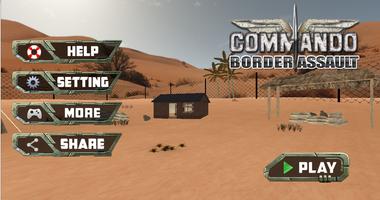 Commando Border Assault-poster