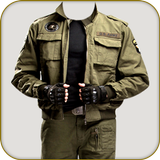 commando giysi fotoğraf editör simgesi