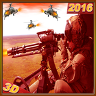 Commando Gunship Helicopter 3D ikon