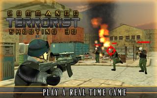 Commando Terrorist Shooting 3D poster