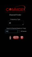 Commdex Channel Finder स्क्रीनशॉट 1