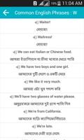 Common English Phrases captura de pantalla 2