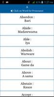 Common Words English to Hausa capture d'écran 1