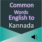 Common Word English to Kannada icône