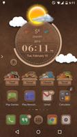 TSF Shell Leather Theme Affiche