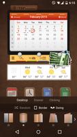 TSF Shell Leather Theme imagem de tela 1