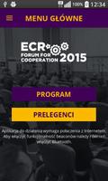 Konferencja ECR 2015 পোস্টার