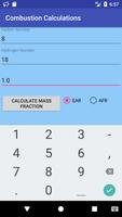 COMBUSTION CALCULATIONS captura de pantalla 2