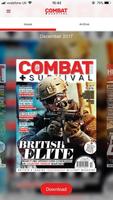 Combat & Survival Magazine poster