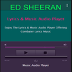 Ed Sheeran Music player