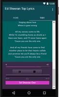 Ed Sheeran Music player screenshot 2