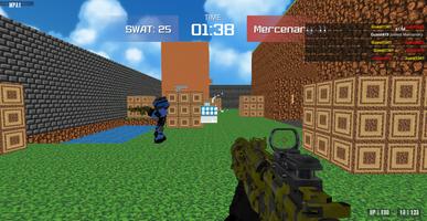 Combat Pixel Arena 3D اسکرین شاٹ 1