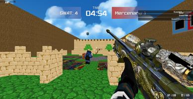 Combat Pixel Arena 3D اسکرین شاٹ 2