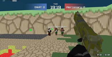 Combat Pixel Arena 3D - Fury Man скриншот 2
