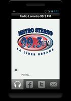 Radio Lametro 99.3 fm capture d'écran 1